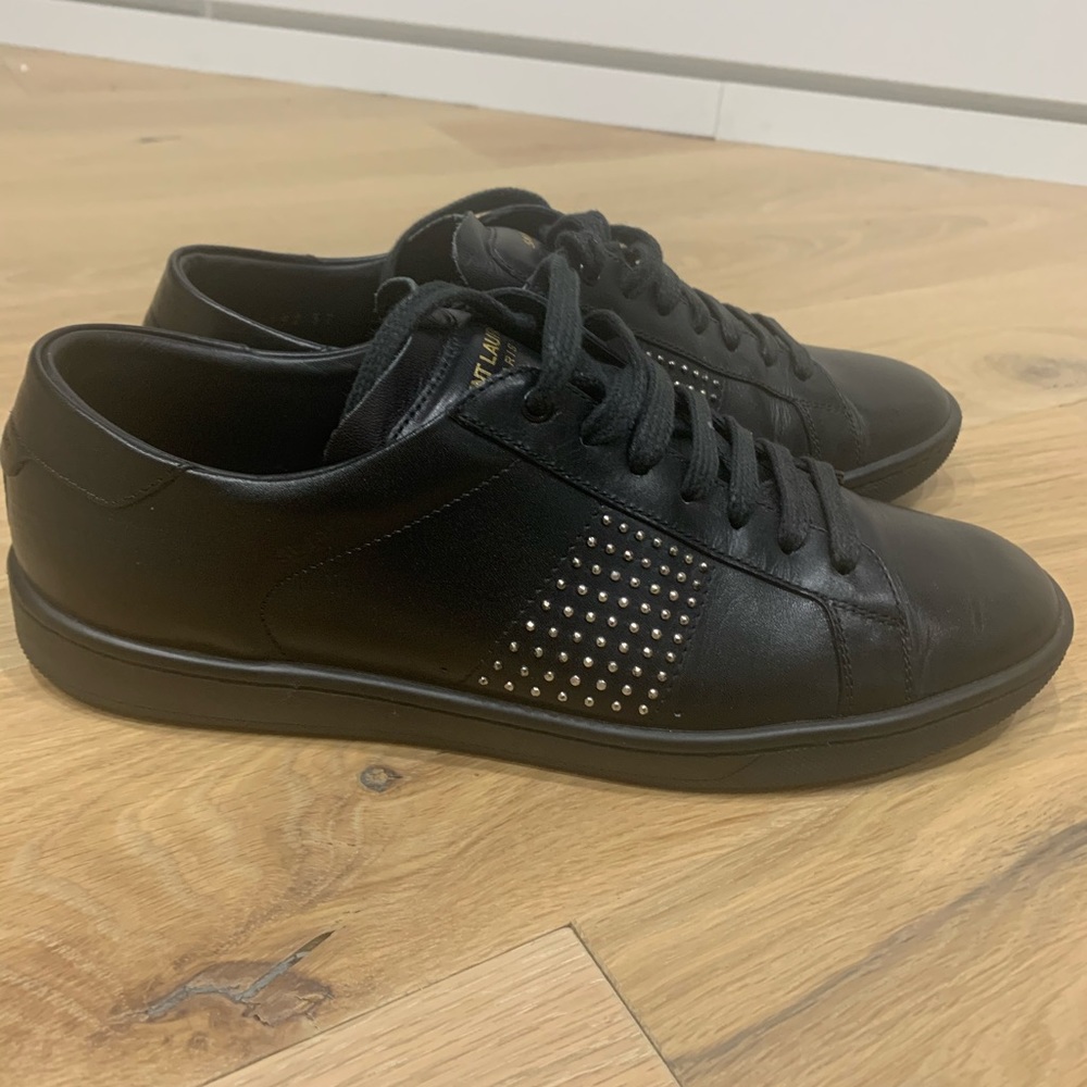 Saint Laurent Microstud Sneakers - Picture 11 of 16